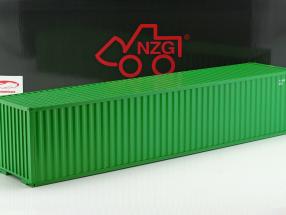 40 FT contenedor marítimo verde 1:18 NZG