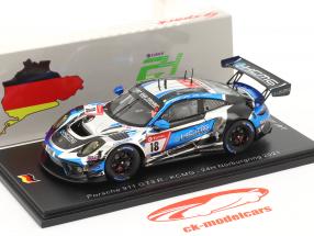 Porsche 911 GT3 R #18 24h Nürburgring 2021 KCMG 1:43 Spark