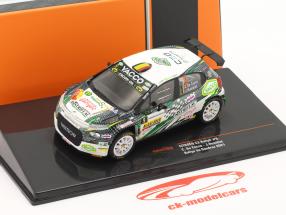 Citroen C3 Rally2 #9 Rallye du Condroz 2021 De Cecco, Humblet 1:43 Ixo