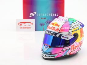 S. Perez #11 Oracle Red Bull Racing Miami GP Formula 1 2022 Helmet 1:2 Schuberth