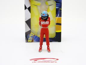 Fernando Alonso driver figure formula one 2012 standing Ed.2 1:18 TopMo