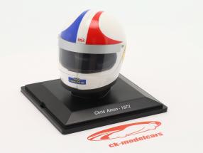 Chris Amon Equipe Matra Sports formula 1 1972 helmet 1:5 Spark Editions