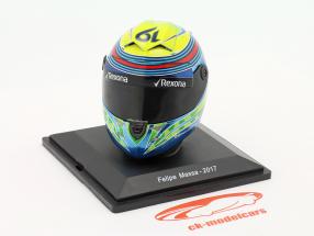 Felipe Massa #19 Williams Martini Racing formel 1 2017 hjelm 1:5 Spark Editions