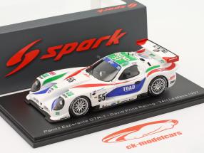 Panoz GTR-1 #55 24h LeMans 1997 McCarthy, Brabham, Bundy 1:43 Spark