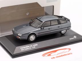Citroen CX GTi Turbo II 2.5 bouwjaar 1988 Grijs metalen 1:43 Solido