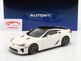 Lexus LFA 建设年份 2010 白色的 / 碳 1:18 AUTOart