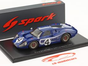 Ford GT40 Mk IV #4 24h LeMans 1967 Hulme, Ruby 1:43 Spark