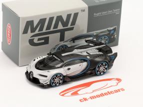 Bugatti Vision Gran Turismo argent / noir 1:64 TrueScale