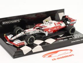 A. Giovinazzi Alfa Romeo Racing C41 #99 Last Race Abu Dhabi formula 1 2021 1:43 Minichamps