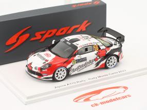 Alpine A110 Rally #50 RGT Rallye Monte Carlo 2022 Crerar, Racette 1:43 Spark