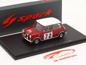 BMC Mini Cooper S #72 Rallye Monte Carlo 1965 D. Morley, G. Morley 1:43 Spark
