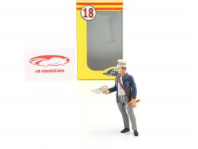 Zeitungsverkäufer Figur 1:18 LeMansMiniatures