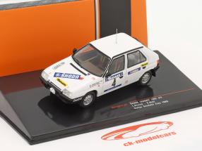 Skoda Favorit 136 L #4 6 Rallye Valasska Zima 1989 Krecek, Motl 1:43 Ixo