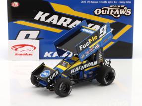 Karavan / FuelMe Sprint Car 2022 #9 Kasey Kahne 1:18 GMP