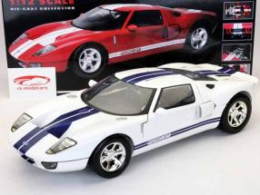 MotorMax 1:12 フォードGTコンセプトカーホワイト 73001 モデル