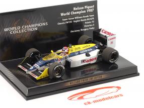 N. Piquet Williams FW11B Dirty Version #6 formule 1 Champion du monde 1987 1:43 Minichamps