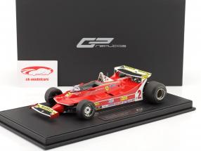 Gilles Villeneuve Ferrari 312T5 #2 5th Monaco GP formula 1 1980 1:18 GP Replicas