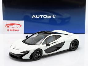 McLaren P1 Année de construction 2013 Alaska diamant blanc 1:18 AutoArt