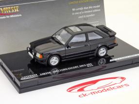 Ford Escort MK3 RX3 RHD 1981 sort / sort 1:43 Vitesse