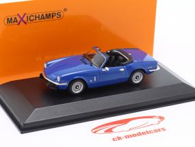 Triumph Spitfire MK4 conversível ano de construção 1972 azul 1:43 Minichamps