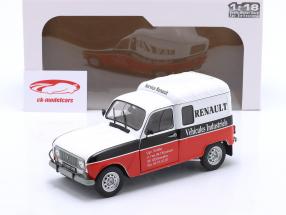 Renault R4F4 Renault Service Baujahr 1988 weiß / rot / schwarz 1:18 Solido