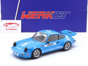 Porsche 911 Carrera 3.0 RSR #5 3-й IROC Daytona 1974 Bobby Unser 1:18 WERK83