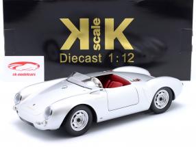 KK-Scale 1:12 Porsche 550A Spyder Baujahr 1956 silber