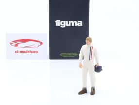 70 年 レーサー フィギュア とともに ヘルメット で インクルード 手 1:18 FigurenManufaktur