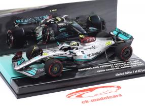 L. Hamilton Mercedes-AMG F1 W13 #44 3rd Bahrain GP Formula 1 2022 1:43 Minichamps