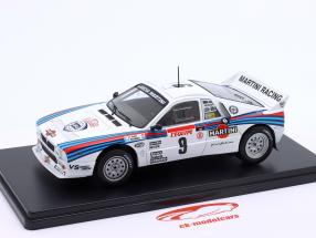 Lancia 037 Rally #9 vinder Rallye Tour de Corse 1983 Alen, Kivimäki 1:24 Altaya