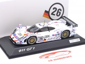 Porsche 911 GT1 #26 gagnant 24h LeMans 1998 McNish, Aiello, Ortelli 1:43 Spark