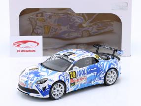 Alpine A110 Rally RGT #28 Rallye du Var 2021 1:18 Solido