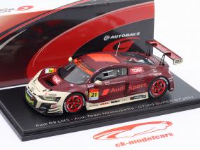 Audi R8 LMS GT3 #21 GT300 Super GT series 2021 Kawabata, Shinohara 1:43 Spark