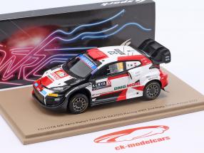 Toyota GR Yaris Rally1 #33 2nd Safari Rallye 2022 Evans, Martin 1:43 Spark