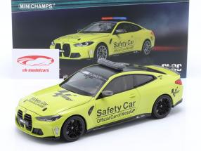 BMW M4 Safety Car MotoGP 2020 jaune 1:18 Minichamps