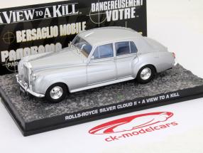 James Bond Rolls-Royce Silver Cloud II a view to a kill 1:43 Ixo Altaya