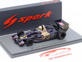 Jody Scheckter Wolf WR1 #20 winnaar Canada GP formule 1 1977 1:43 Spark
