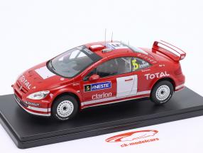 Peugeot 307 WRC #5 Sieger Rallye Finnland 2004 Grönholm, Rautiainen 1:24 Altaya
