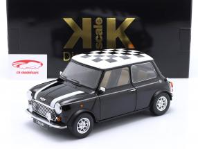 Mini Cooper RHD checkered black / white 1:12 KK-Scale