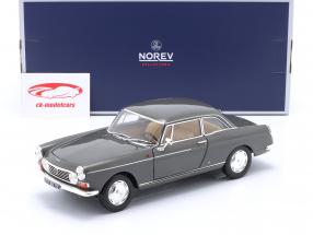 Peugeot 404 Coupe Anno di costruzione 1967 grigio grafite 1:18 Norev