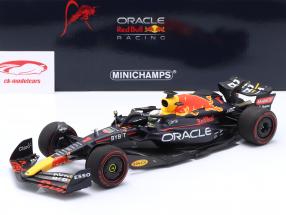 Max Verstappen Red Bull RB18 #1 vincitore Ungheria GP formula 1 Campione del mondo 2022 1:18 Minichamps