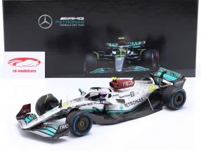 L. Hamilton Mercedes-AMG F1 W13 #44 8ème Monaco GP formule 1 2022 1:18 Minichamps