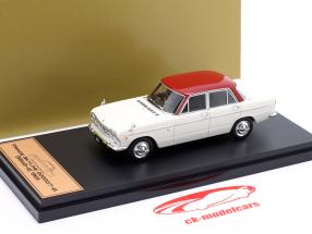 Nissan Prince Skyline 2000GT-B Anno di costruzione 1965 bianco / rosso 1:43 Hachette
