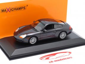 Porsche 911 (996) year 1998 dark purple metallic 1:43 Minichamps