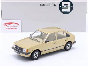 Opel Kadett D Byggeår 1984 guld metallisk 1:18 Triple9