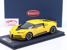 Bugatti Centodieci Año de construcción 2022 amarillo 1:18 LookSmart