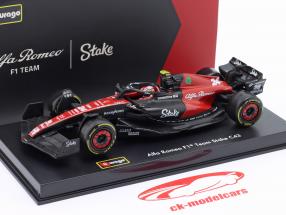 Zhou Guanyu Alfa Romeo C43 #24 Formel 1 2023 1:43 Bburago