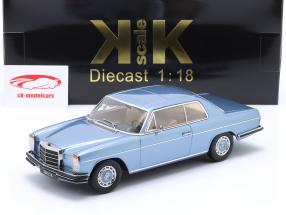 Mercedes-Benz 280C/8 W114 Coupe 建设年份 1969 浅蓝色 金属的 1:18 KK-Scale