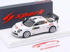 Alpine A110 Rally RGT #64 3er RTG Rallye Monte Carlo 2023 Royère, Dini 1:43 Spark