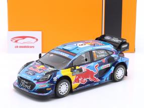 Ford Puma Rally1 #8 Sieger Rallye Schweden 2023 Tänak, Järveoja 1:18 Ixo